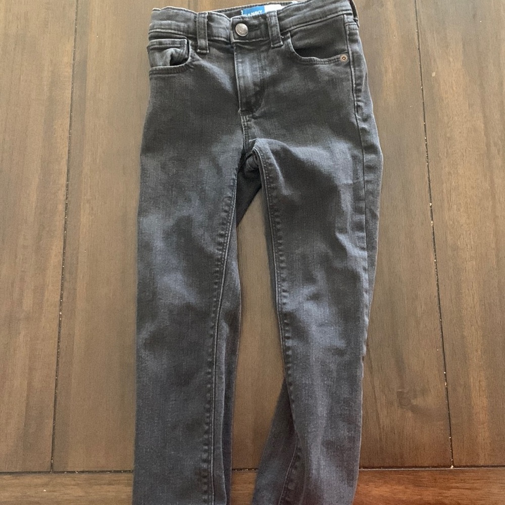 Boys Old Navy Black Karate Skinny Jeans